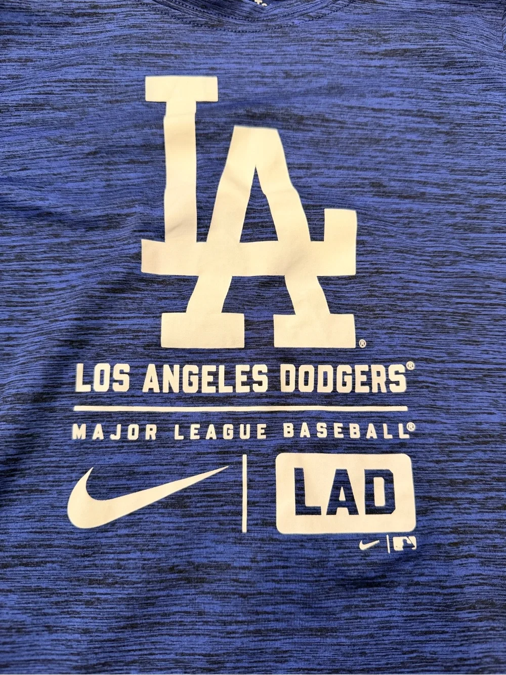 Nike Boys Royal Blue LA Dodgers Short Sleeve Tee